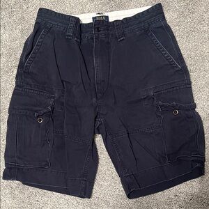 Polo by Ralph Lauren Men's Dark Blue Cargo Shorts